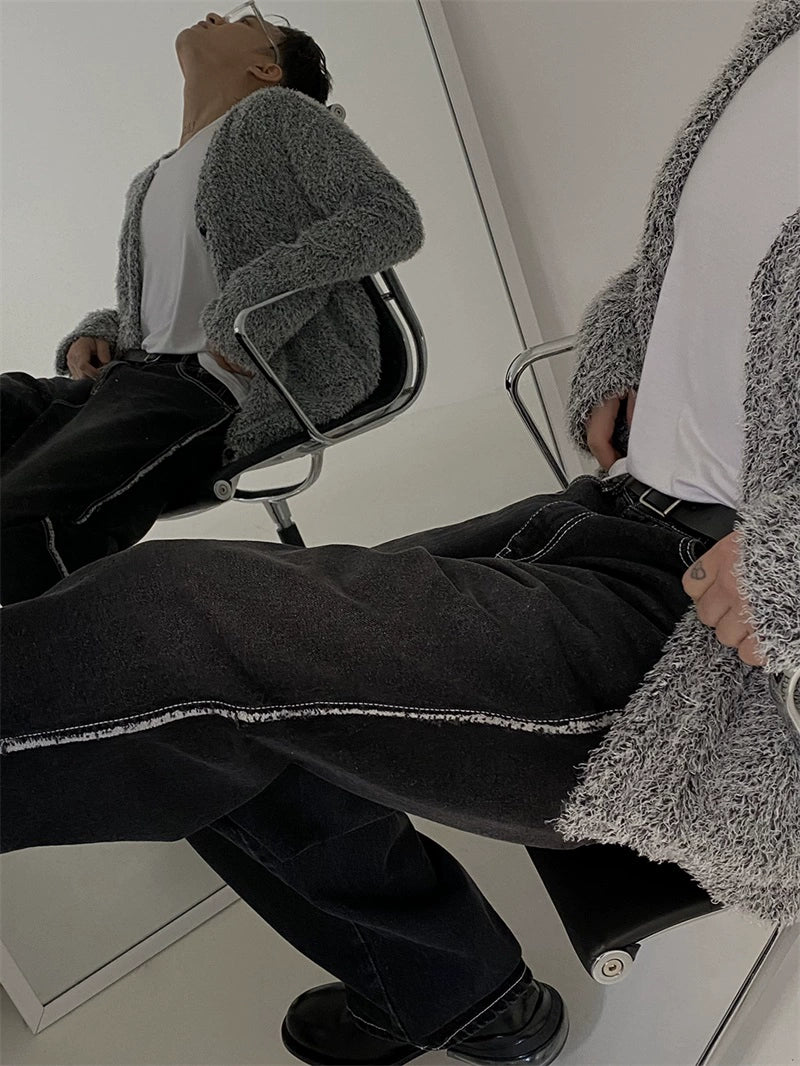 LOOSE MOHI SWEATER CARDIGAN MNW1966