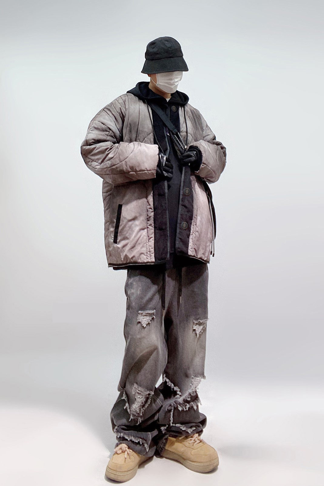 CURVED BLOUSON MNW1638