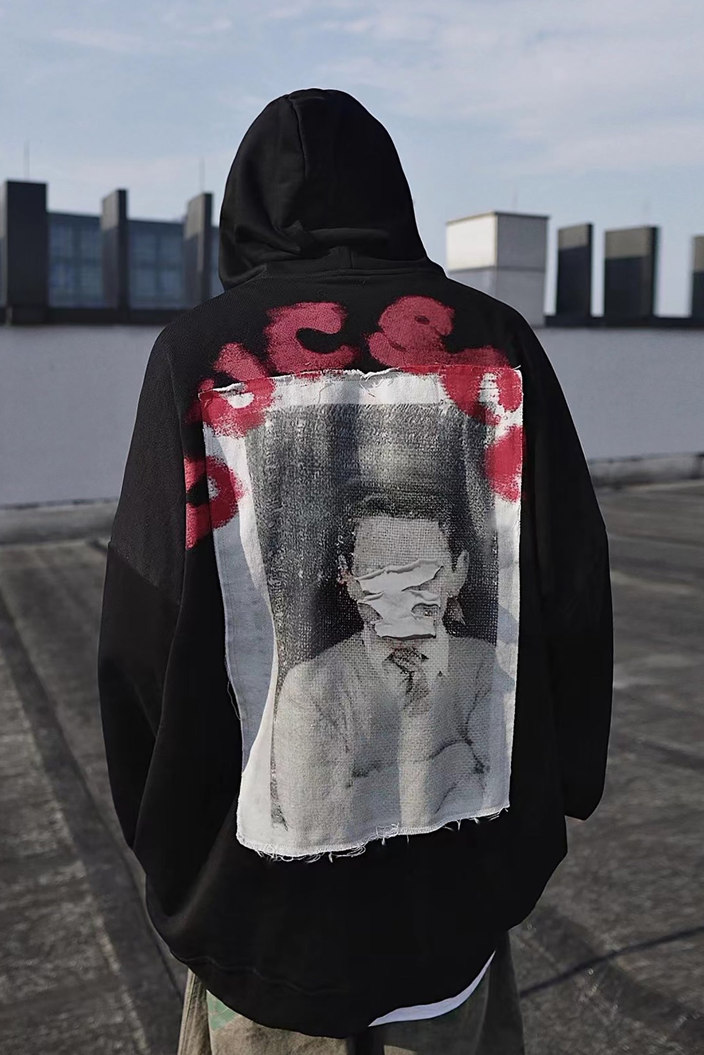 SCRIBBLE HOODIE MNW1669