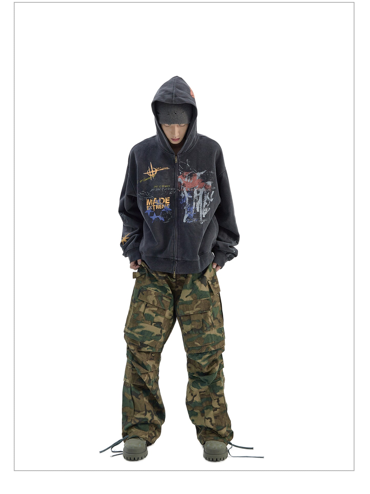 RETRO STREET HOODIE MNW1909