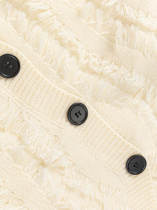 FRINGE CARDIGAN MNW1294