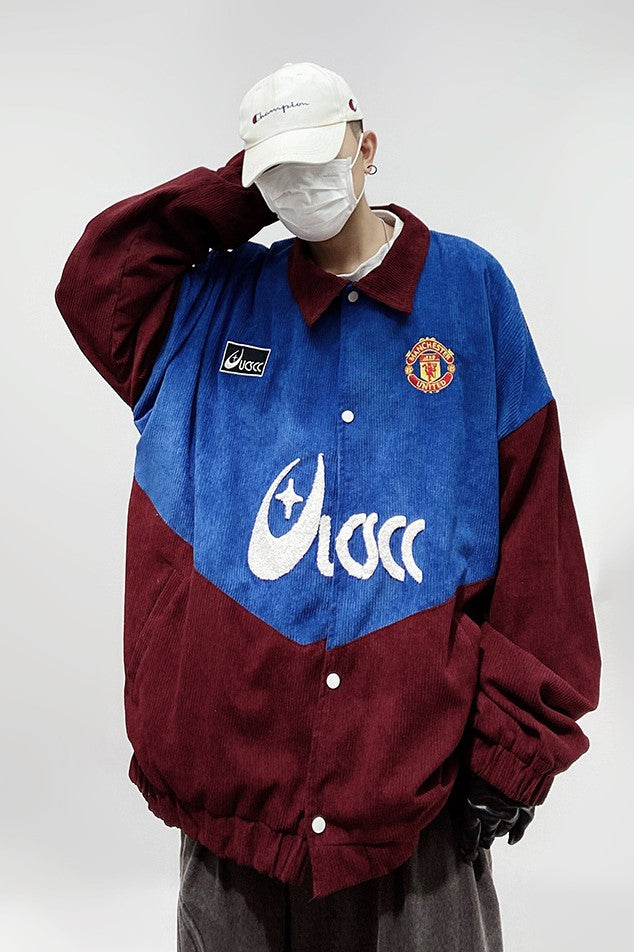 COLOR MATCHING ATHLETIC JACKET MNW1506