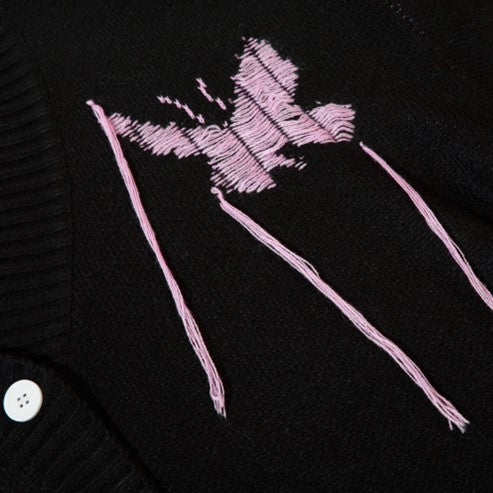 FRAYED BUTTERFLY CARDIGAN MNW1325