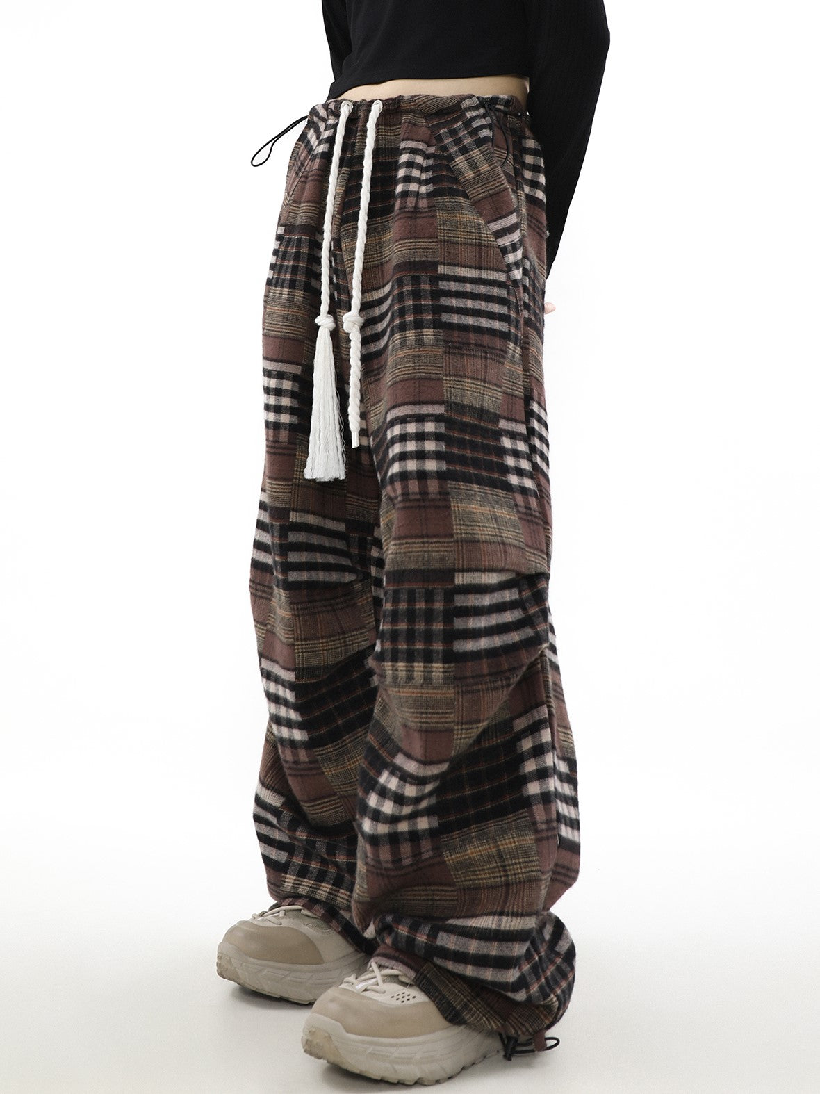 RETRO CHECK PANTS MNW1224