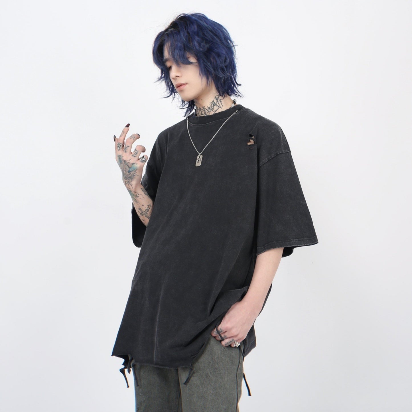 HARD DAMAGE T-SHIRT MNW1779