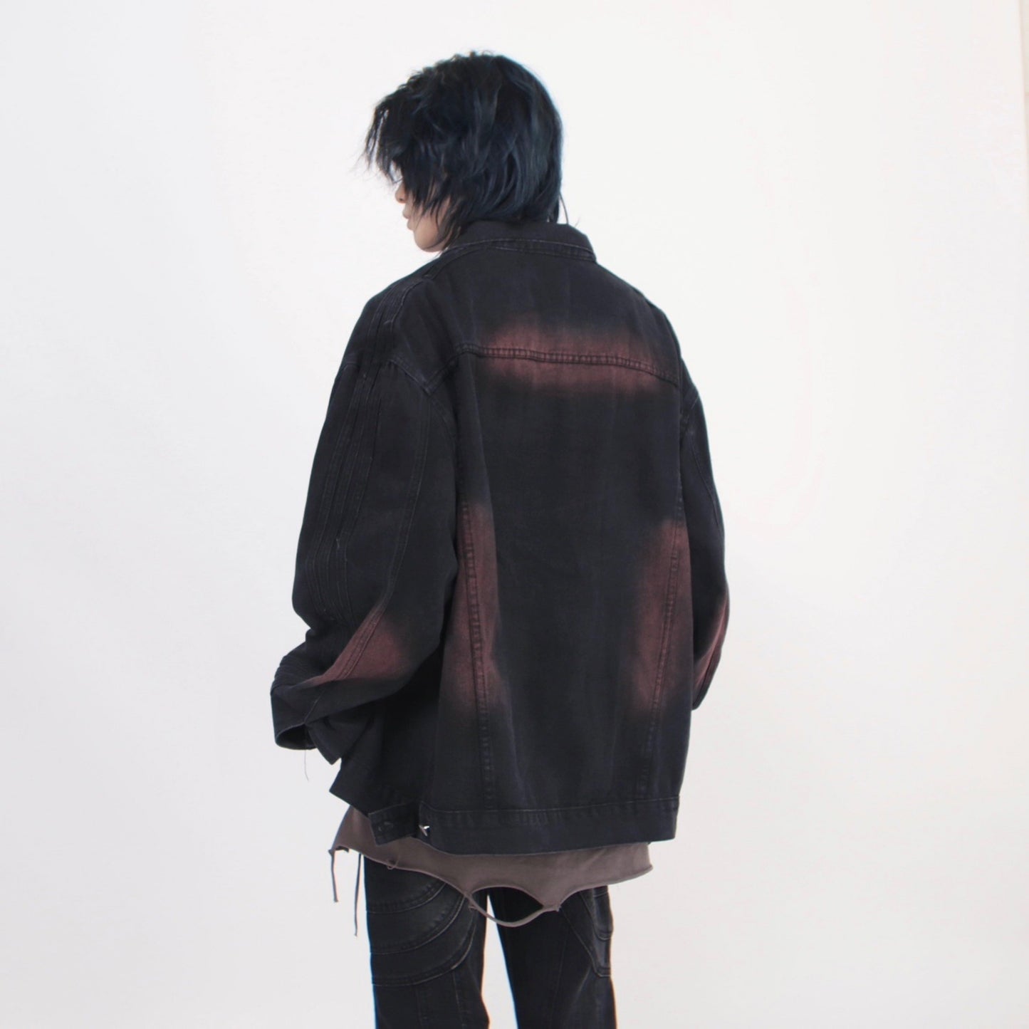 OLD PROCESSED DENIM JACKET MNW1192