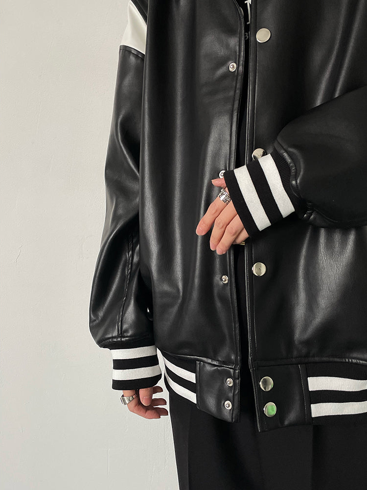 MONO PANEL VARSITY JACKET MNW2016