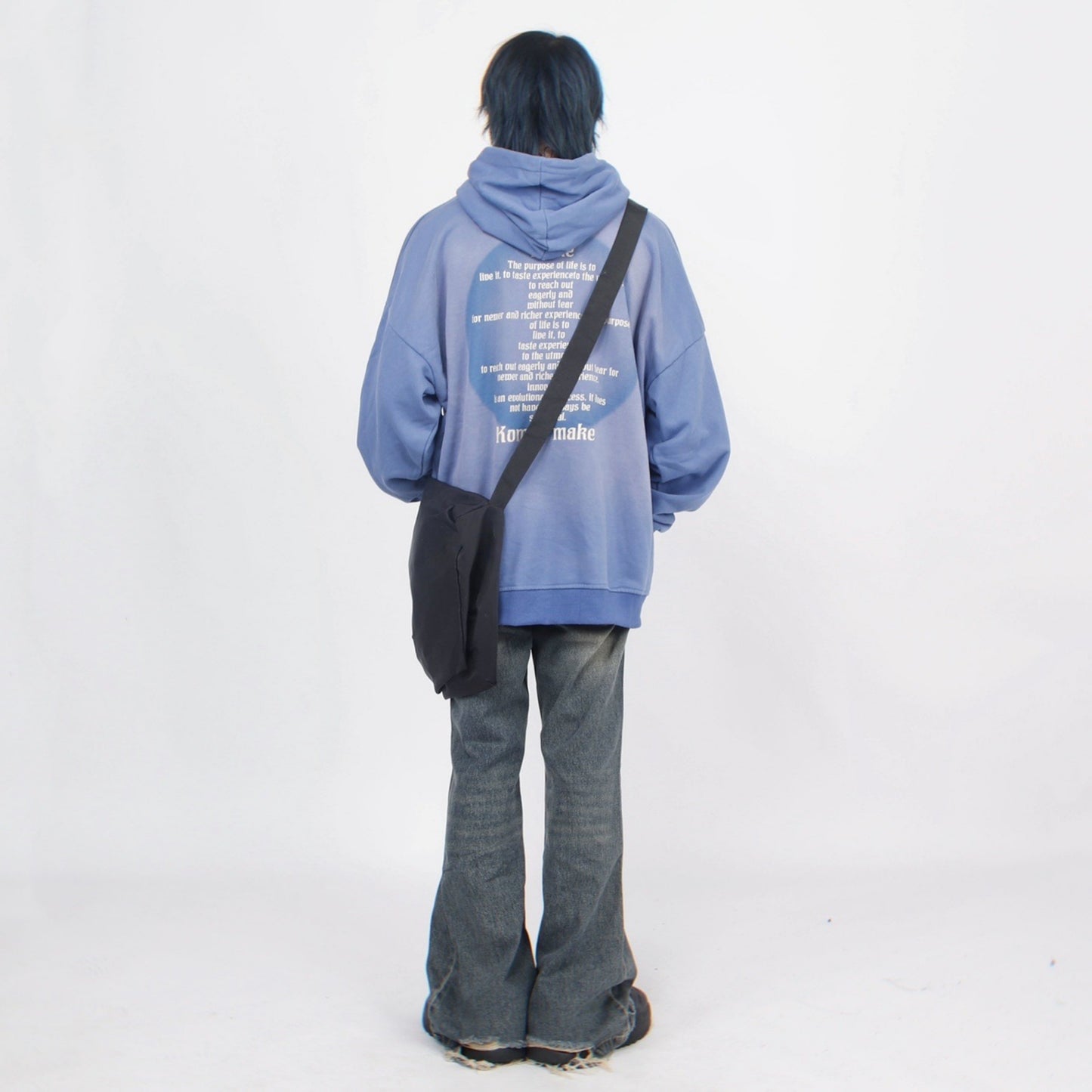 GRADIENT CIRCLE HOODIE MNW996