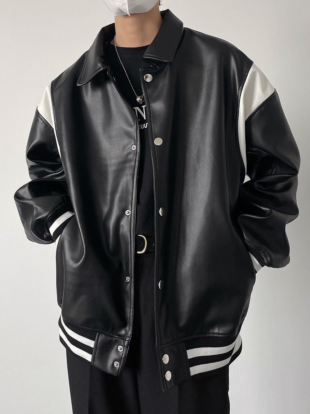 MONO PANEL VARSITY JACKET MNW2016