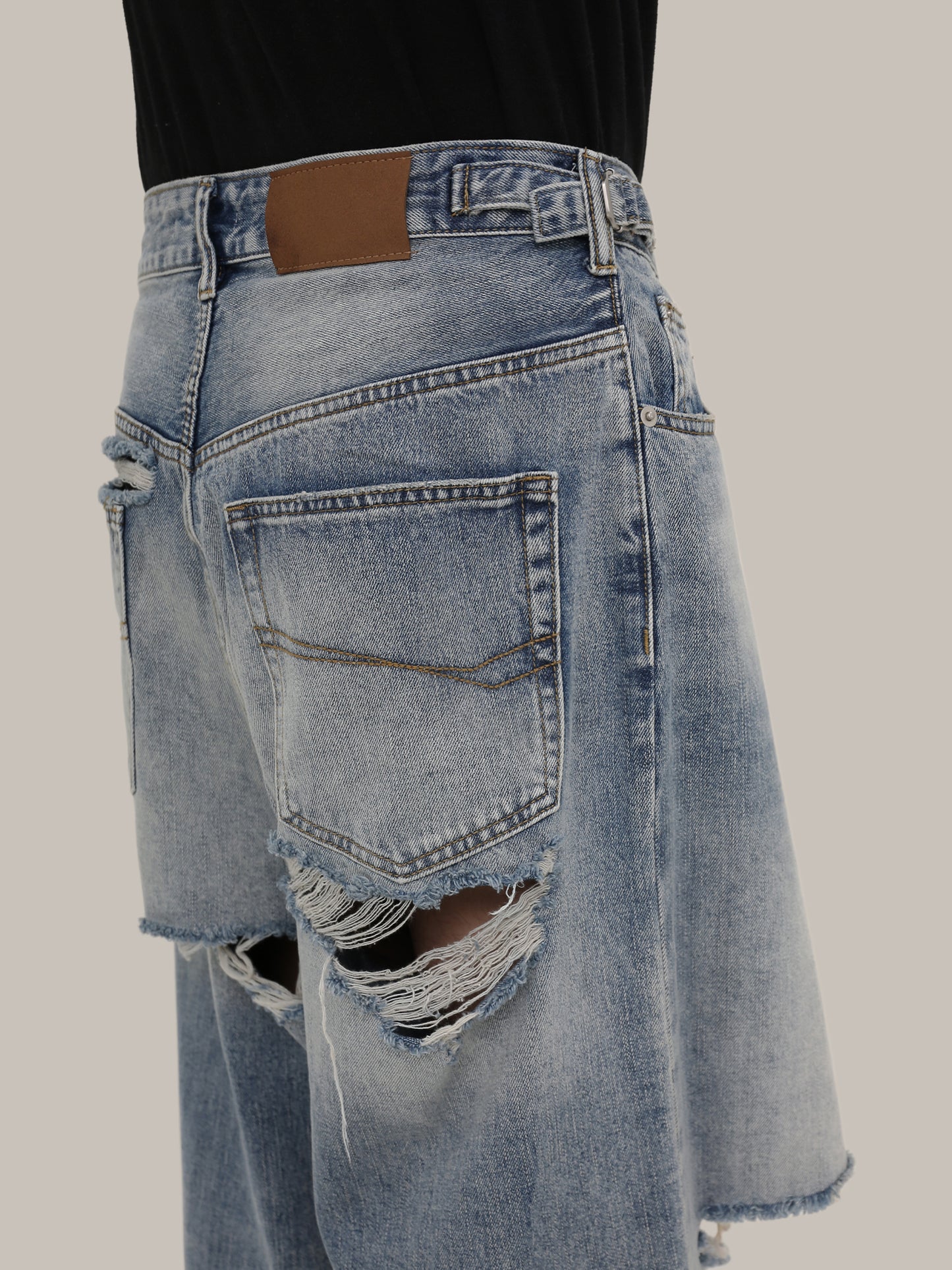 RUINED SKY WIDE JEANS MNW2018