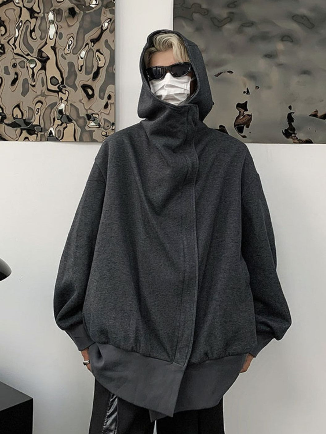 WRAP LOOSE HOODIE MNW1342