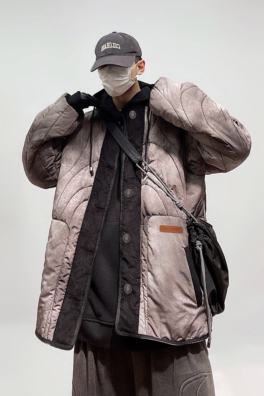 CURVED BLOUSON MNW1638