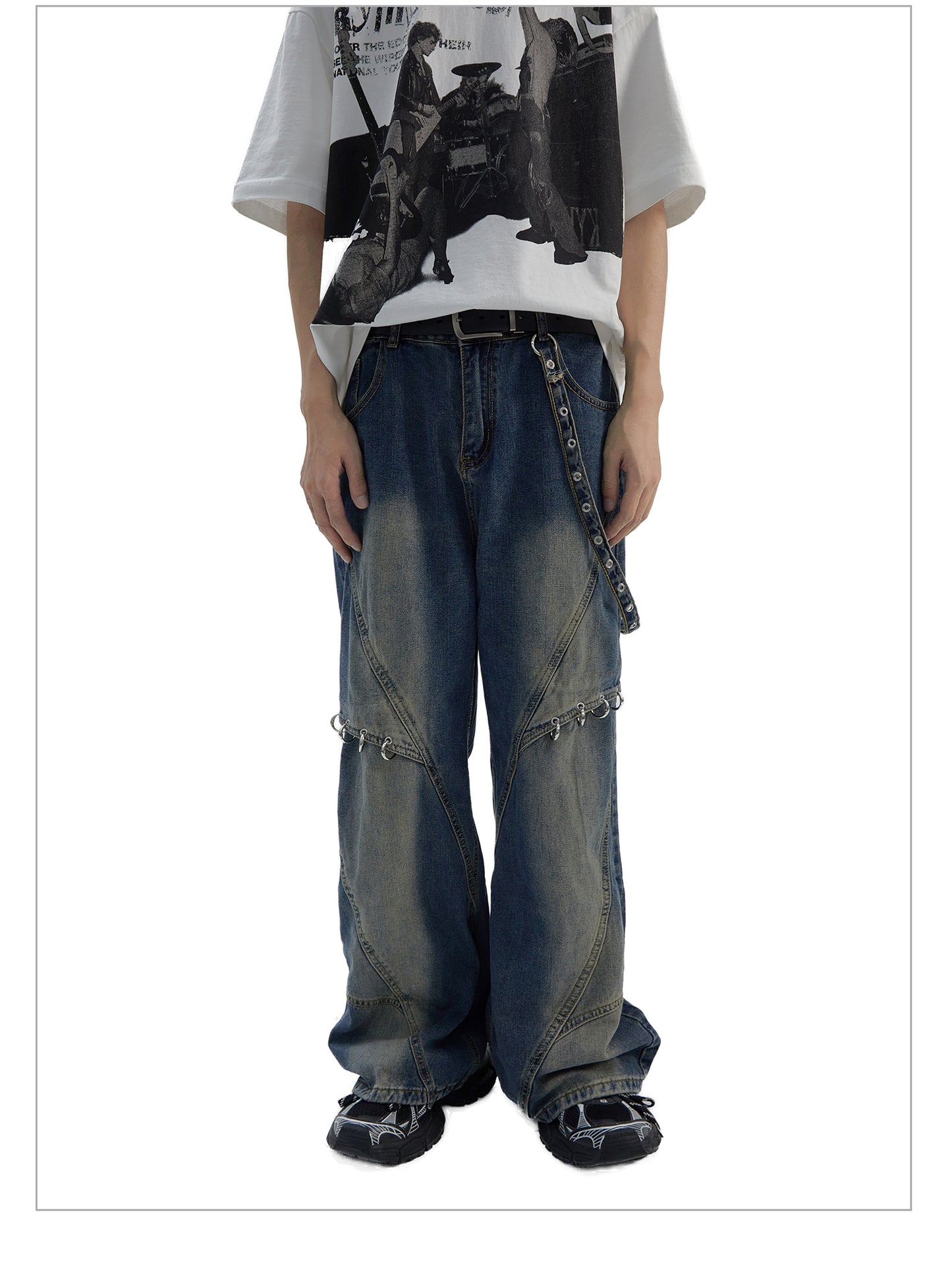 METAL FITTINGS FADE DENIM MNW1904
