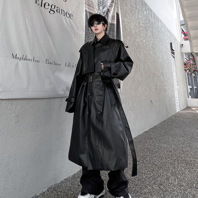 PU TRENCH COAT MNW1049