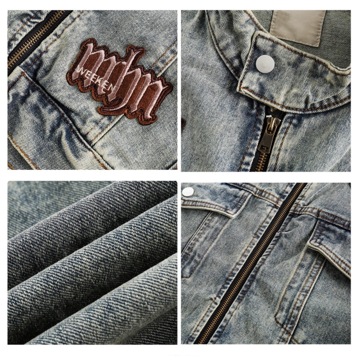 PATCH DENIM BLOUSON MNW1189