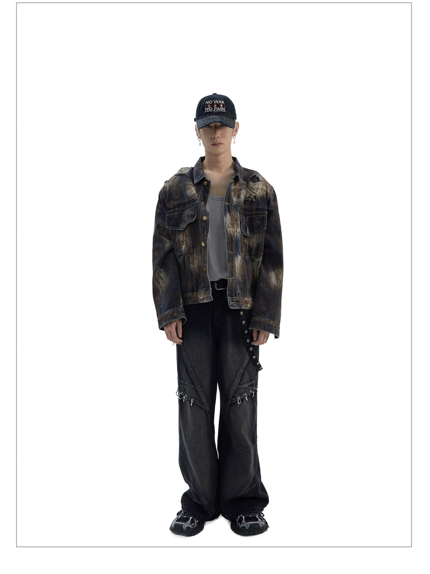 METAL FITTINGS FADE DENIM MNW1904
