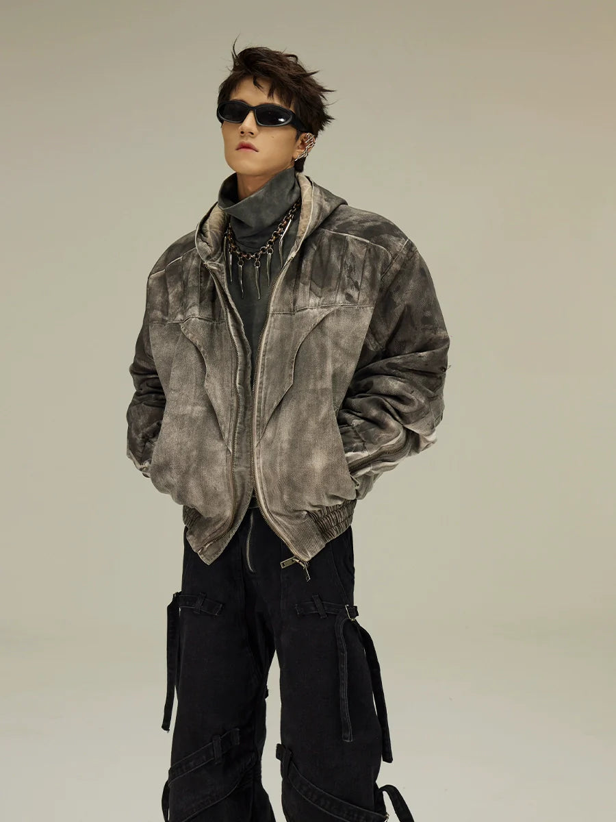 AGED CLAY HOODED JACKET MNW2003
