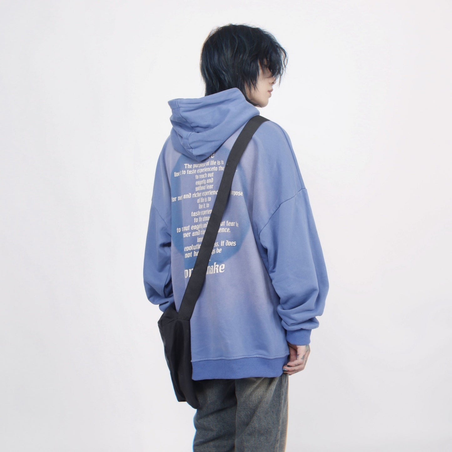 GRADIENT CIRCLE HOODIE MNW996
