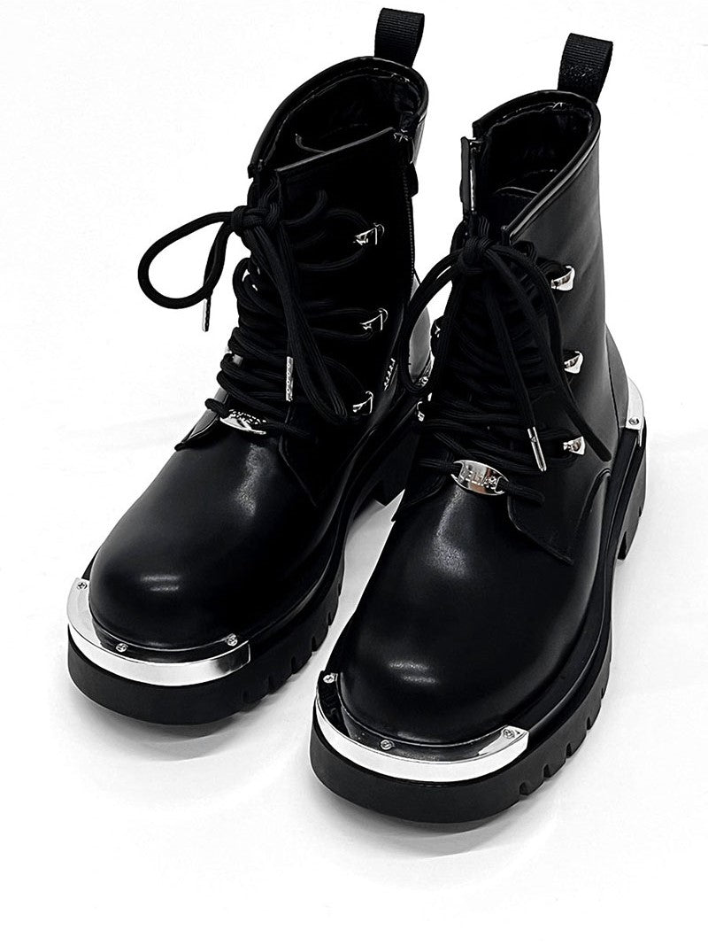 METAL LACE UP BOOTS MNW1254