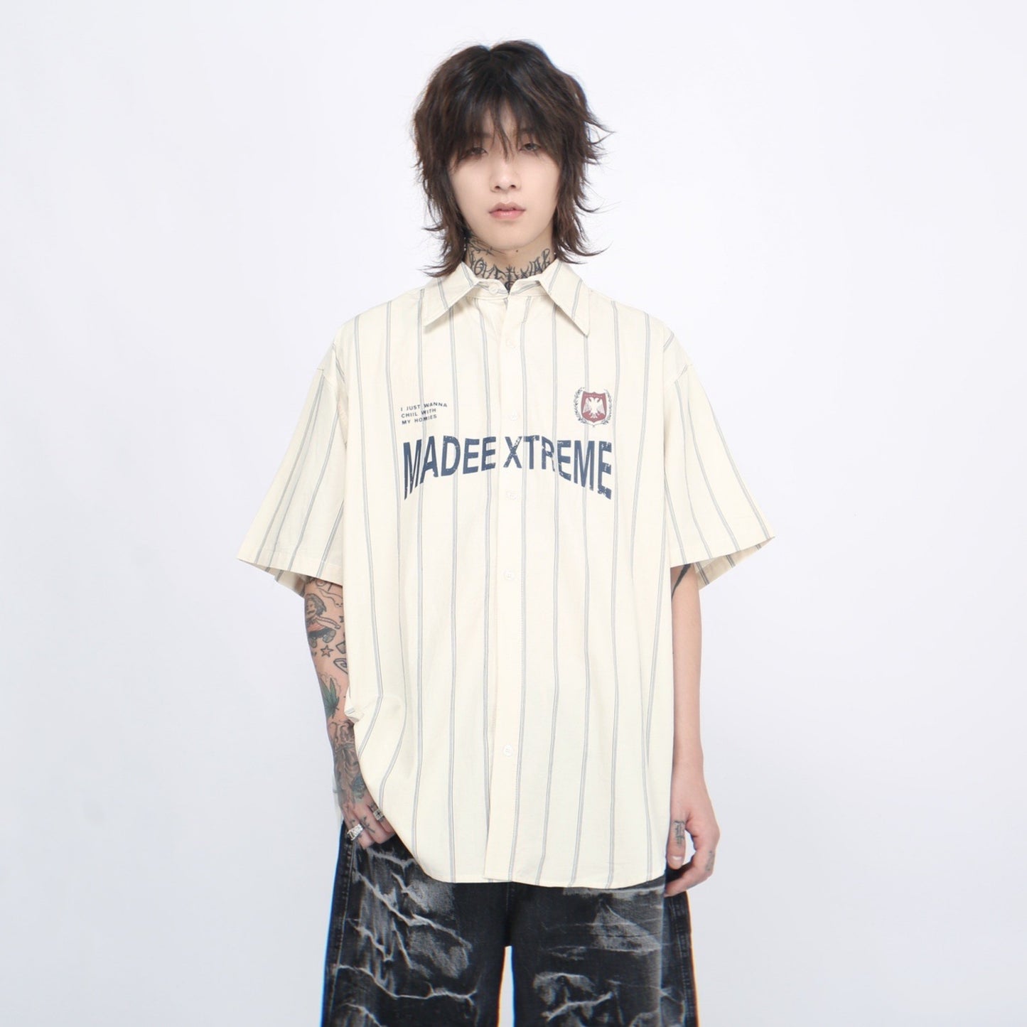 BASEBALL STRIPED SHIRT MNW1867