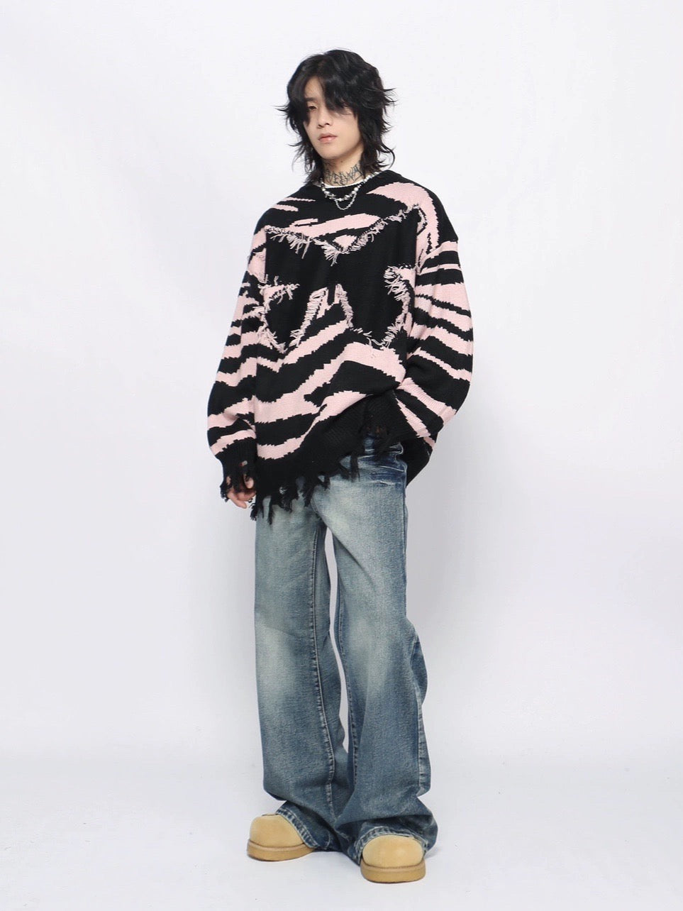 SWEET DAMAGE KNIT MNW2043