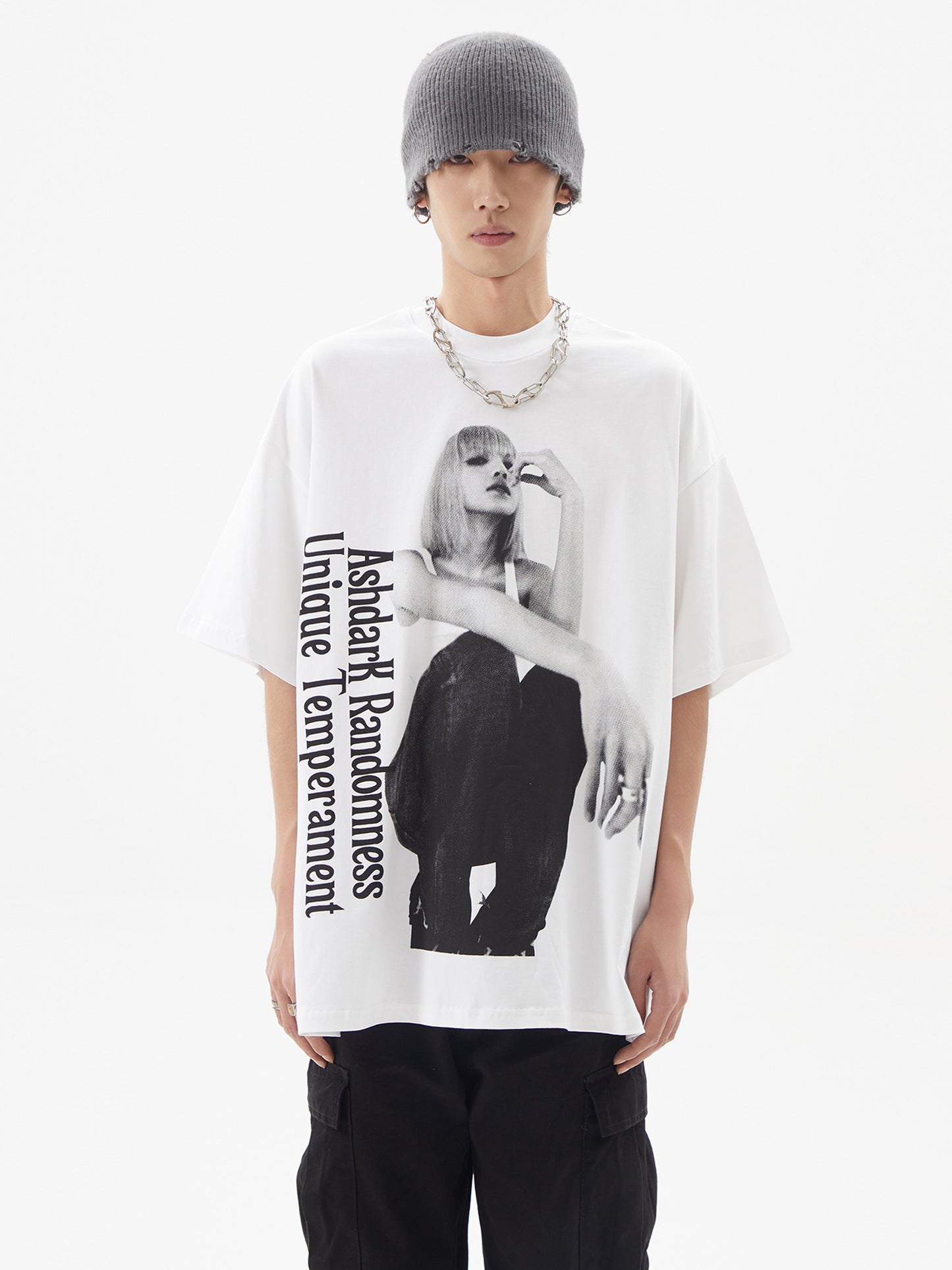 LADY PORTRAIT T-SHIRT MNW1805