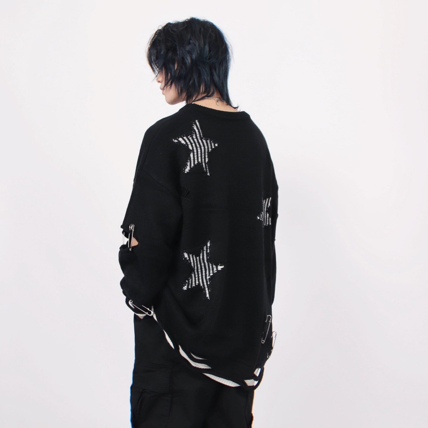 STAR DAMAGE KNIT MNW1278