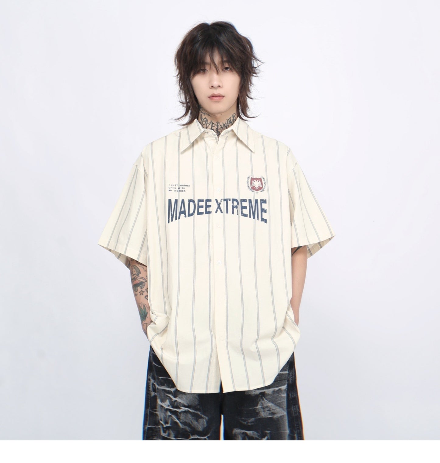 BASEBALL STRIPED SHIRT MNW1867