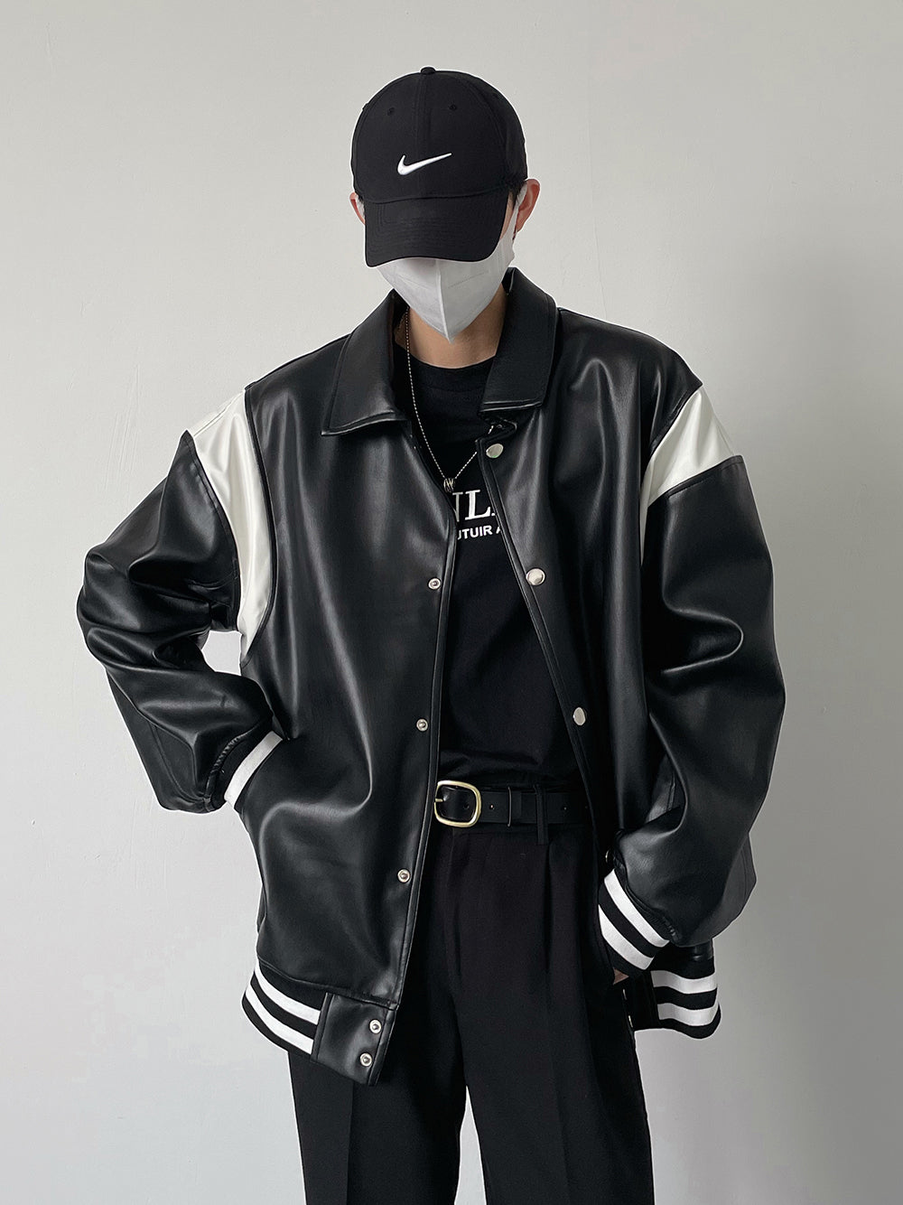 MONO PANEL VARSITY JACKET MNW2016