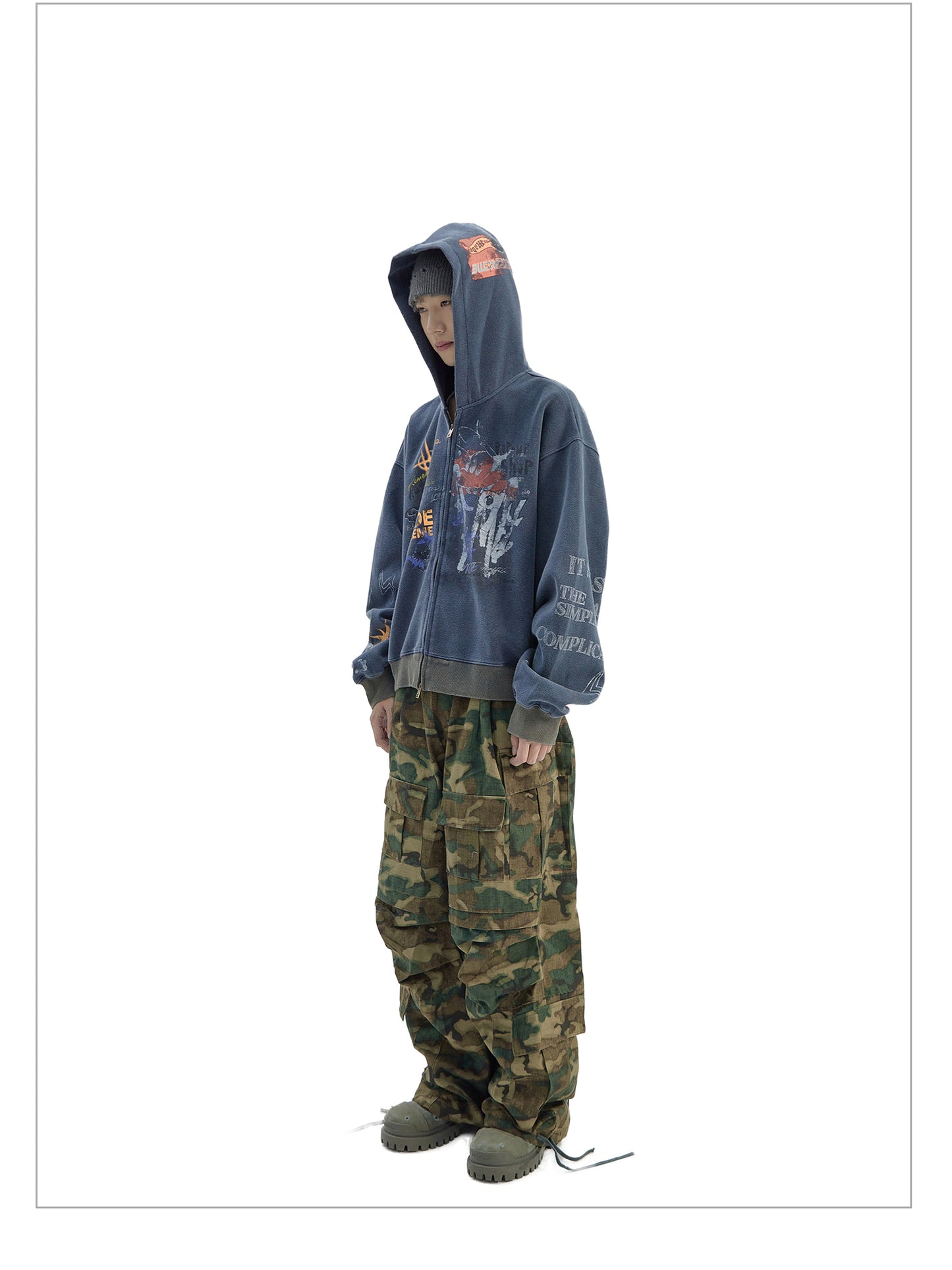RETRO STREET HOODIE MNW1909