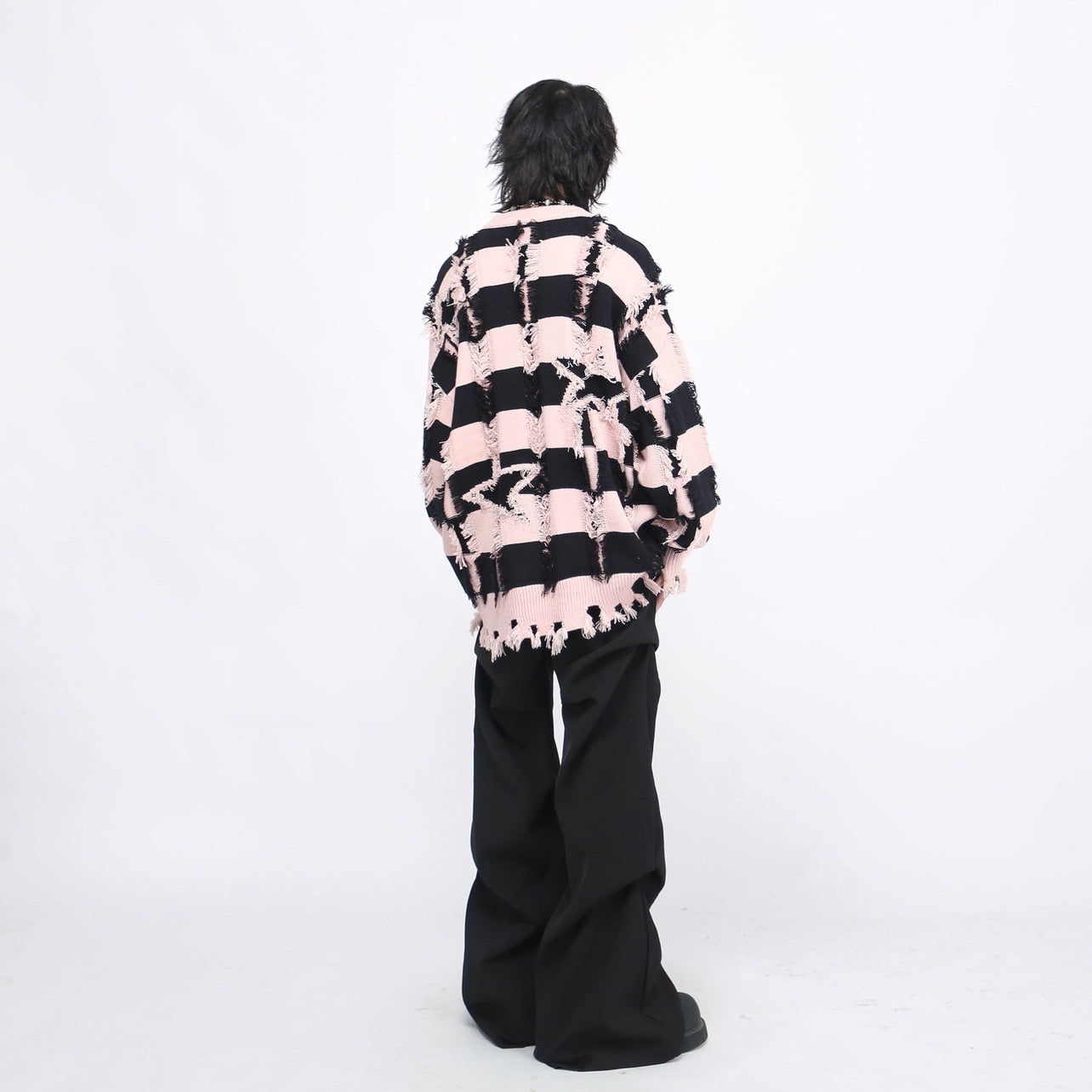 STAR BORDER DAMAGE KNIT MNW1893