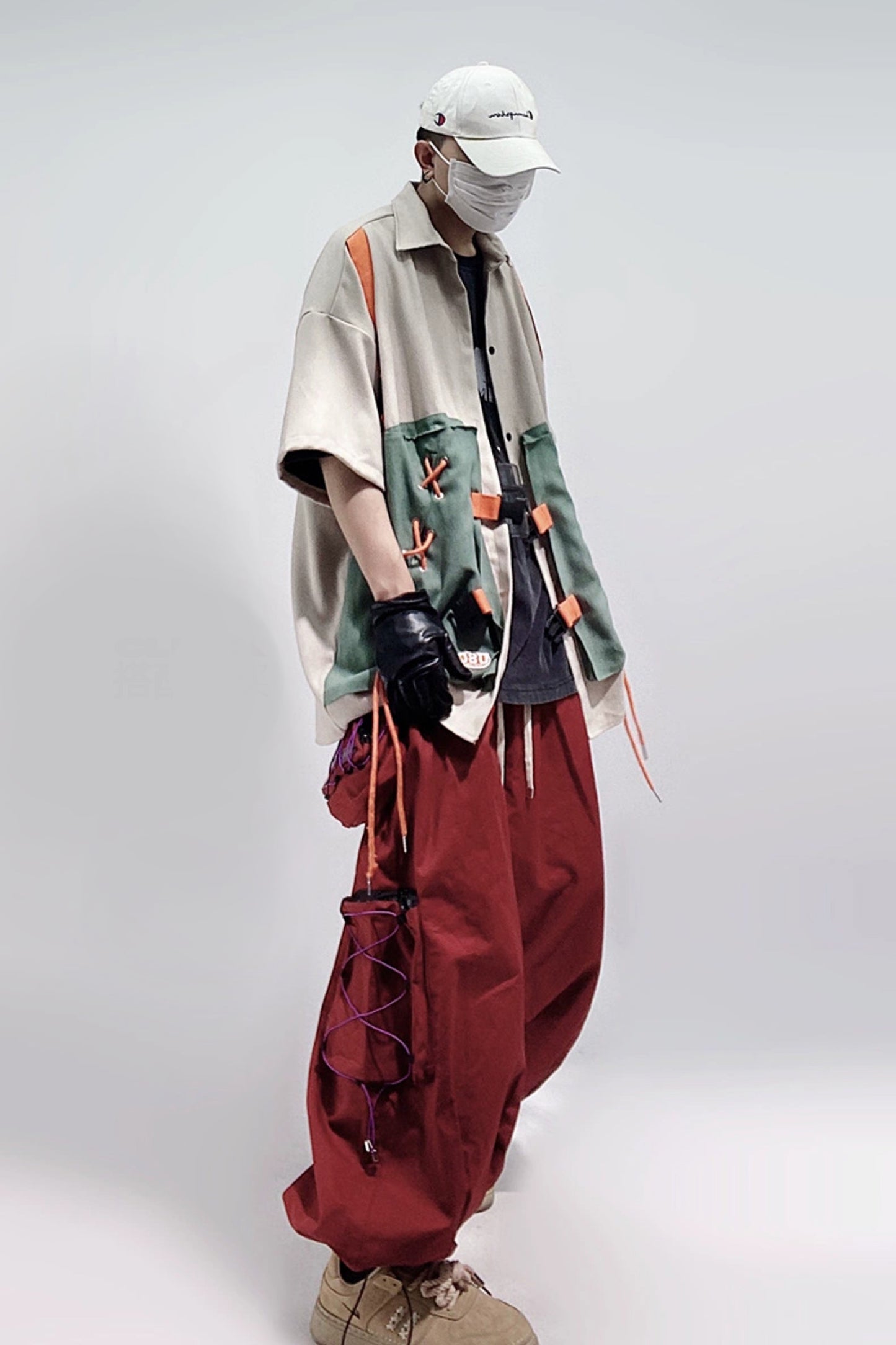 DRAWSTRING STREET PANTS MNW985