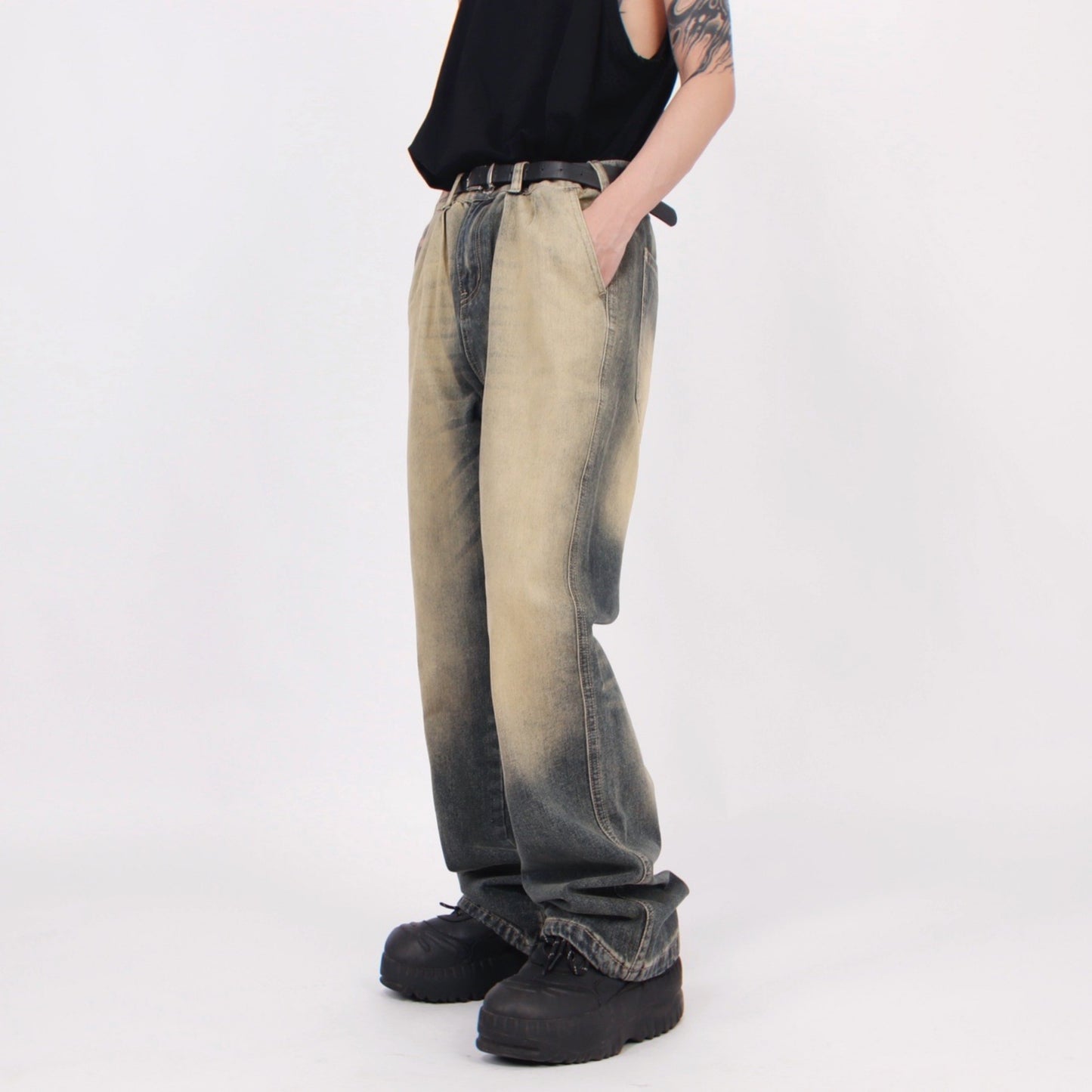 HIGH WASH DENIM MNW1542