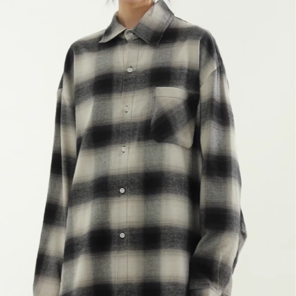 FADEOUT CHECK SHIRT MNW2019