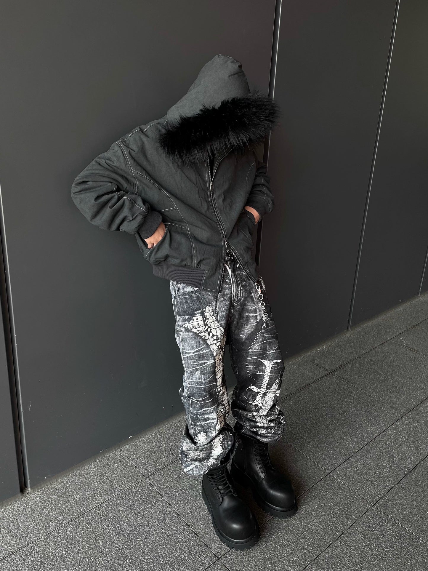 DARKFOG FURHOODED JACKET MNW1949