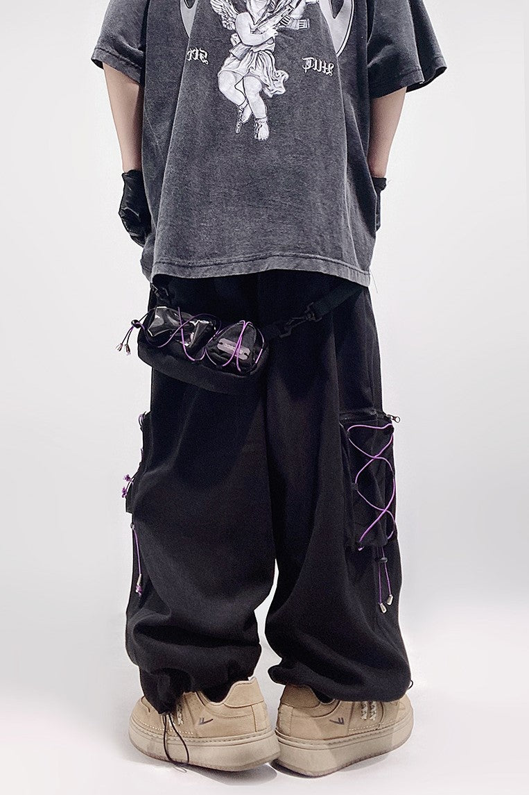 DRAWSTRING STREET PANTS MNW985