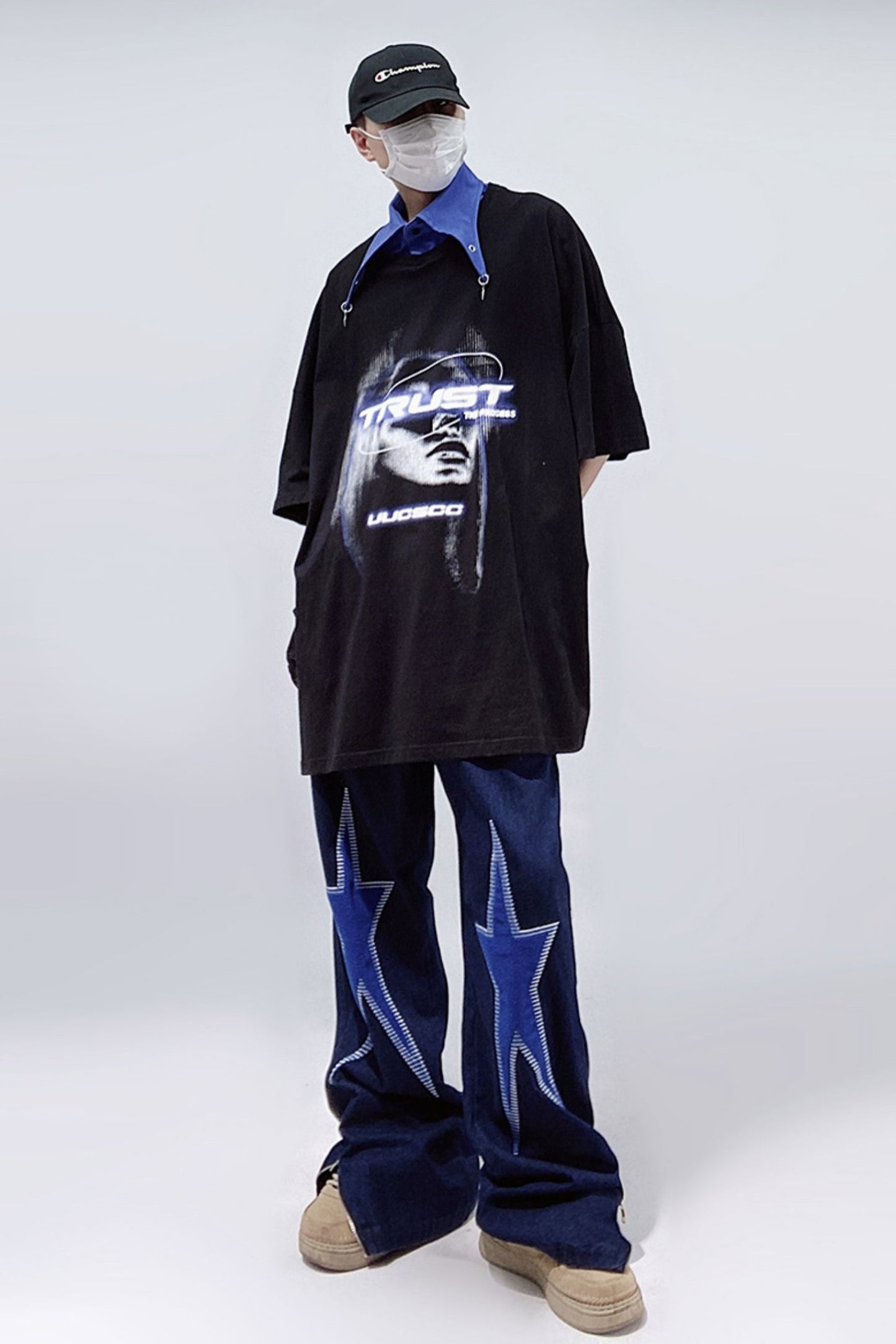 STAR DENIM PANTS MNW987