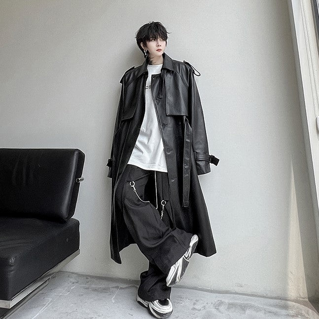 PU TRENCH COAT MNW1049