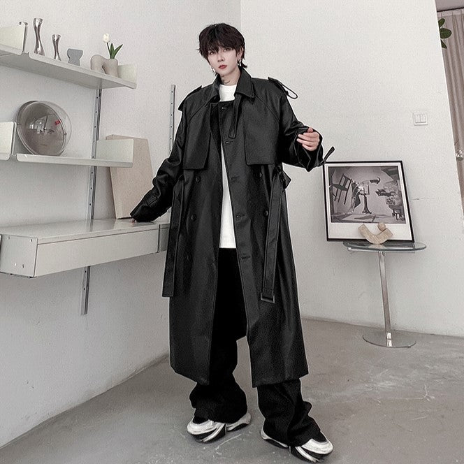 PU TRENCH COAT MNW1049