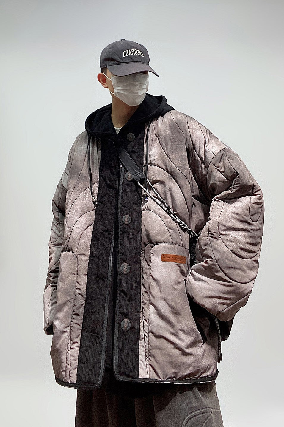 CURVED BLOUSON MNW1638
