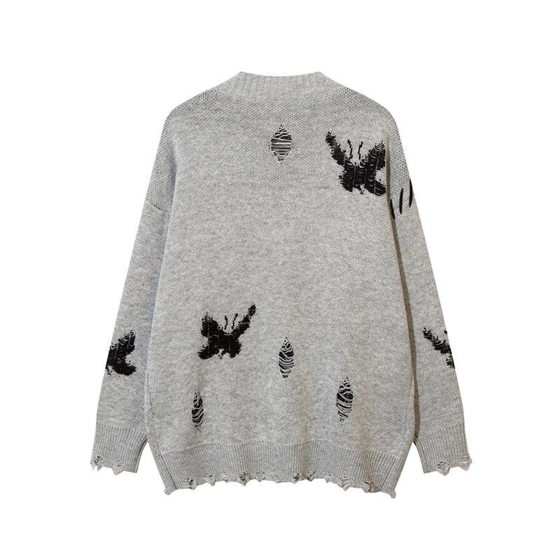 FRAYED BUTTERFLY CARDIGAN MNW1325