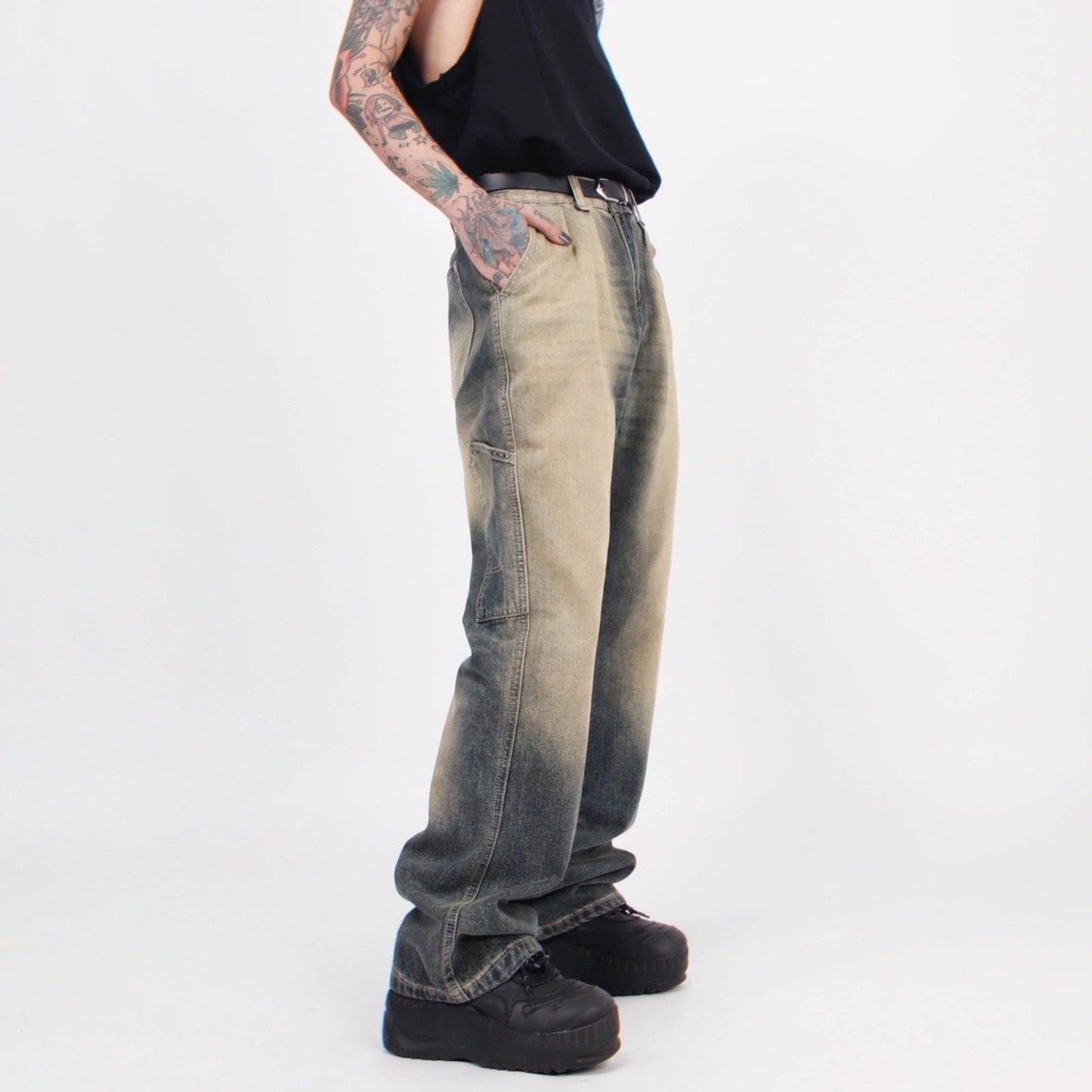 HIGH WASH DENIM MNW1542