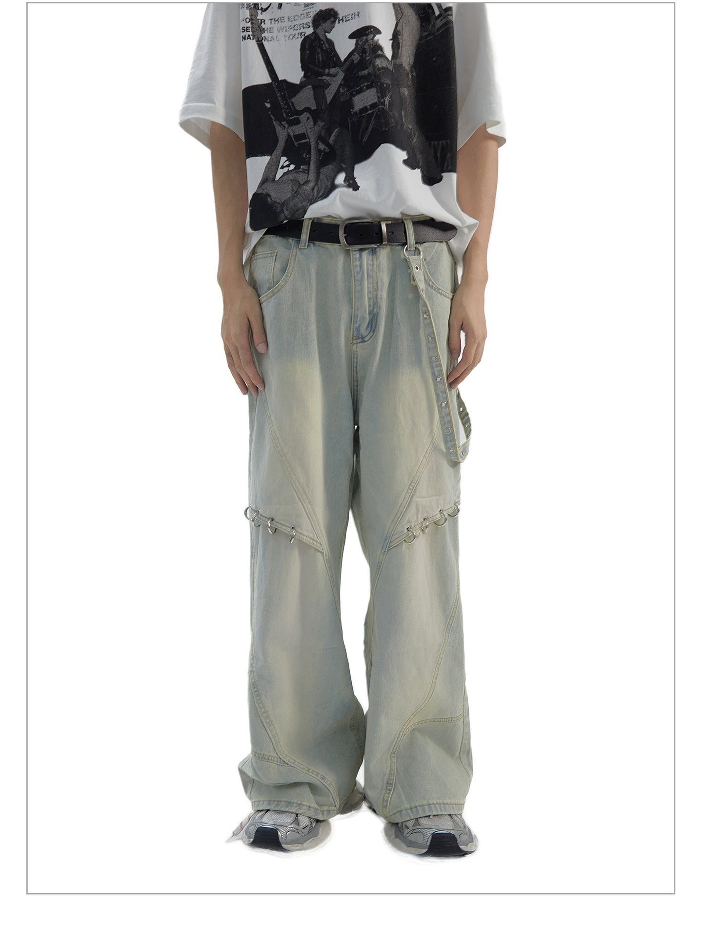 METAL FITTINGS FADE DENIM MNW1904