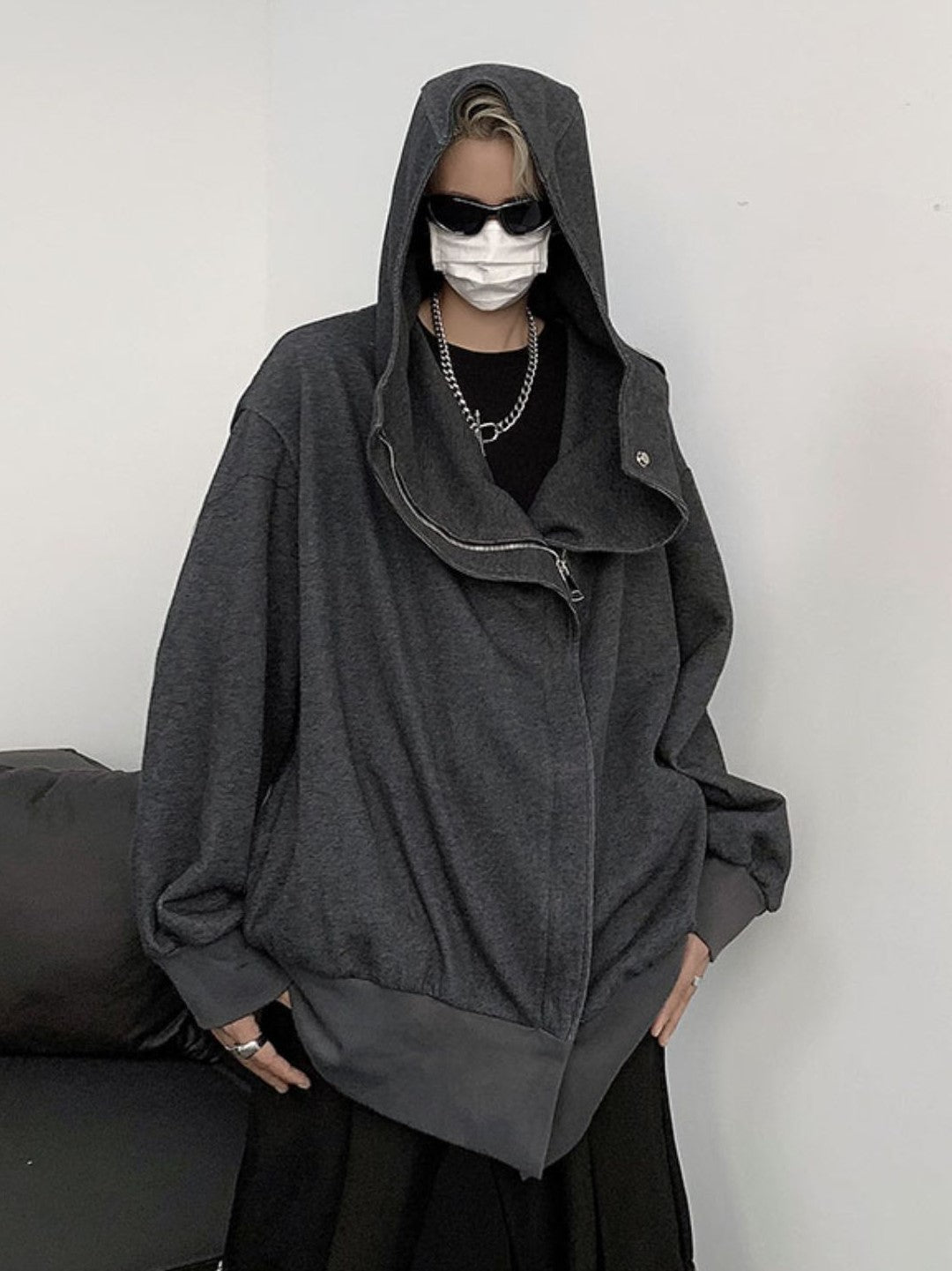 WRAP LOOSE HOODIE MNW1342