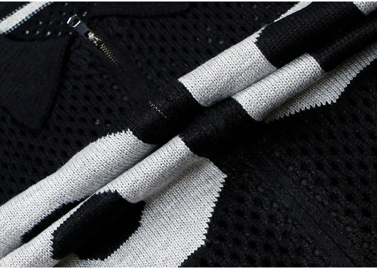 NUMBERING MESH CARDIGAN MNW1922
