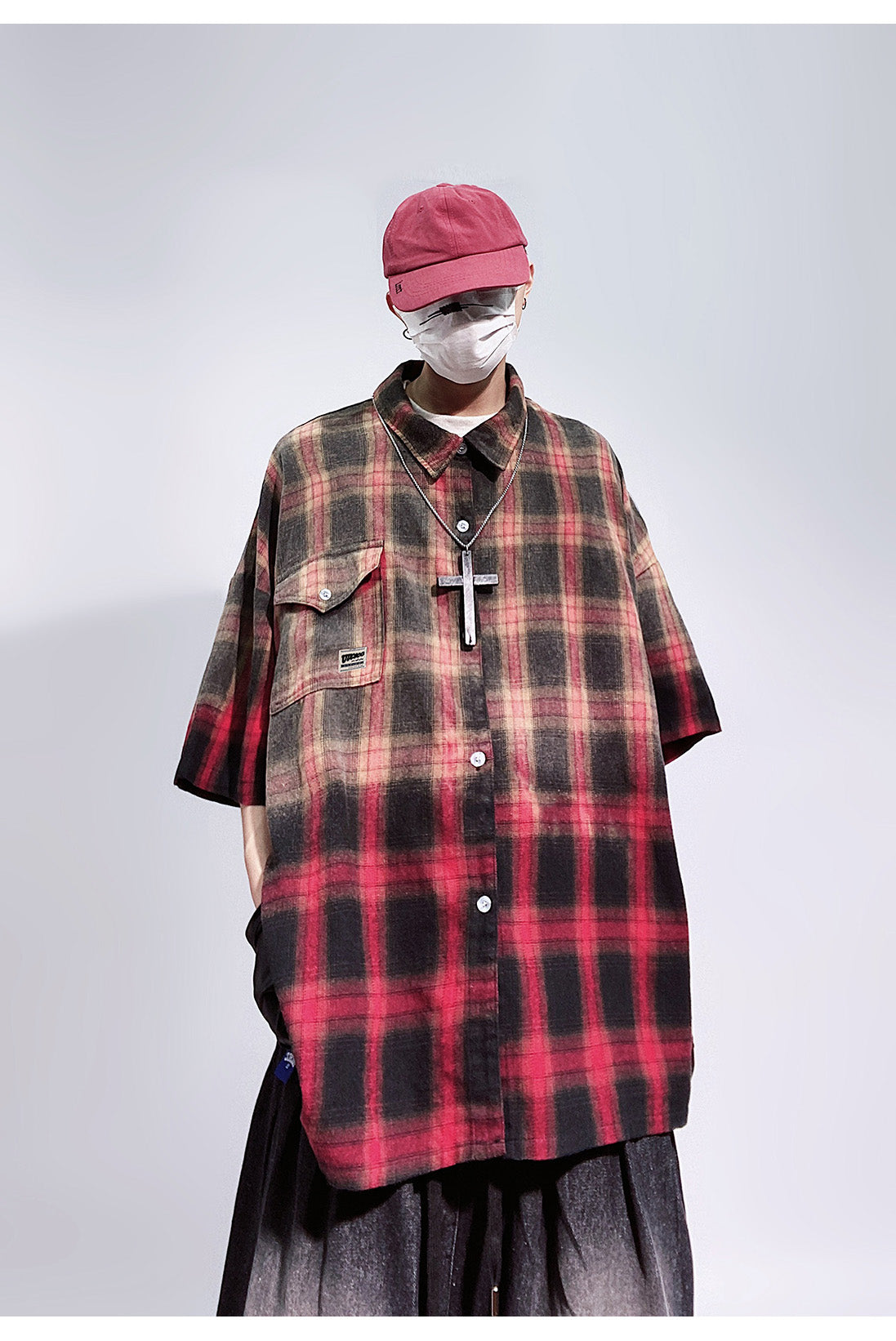 GRADIENT CHECK SHIRT MNW1886