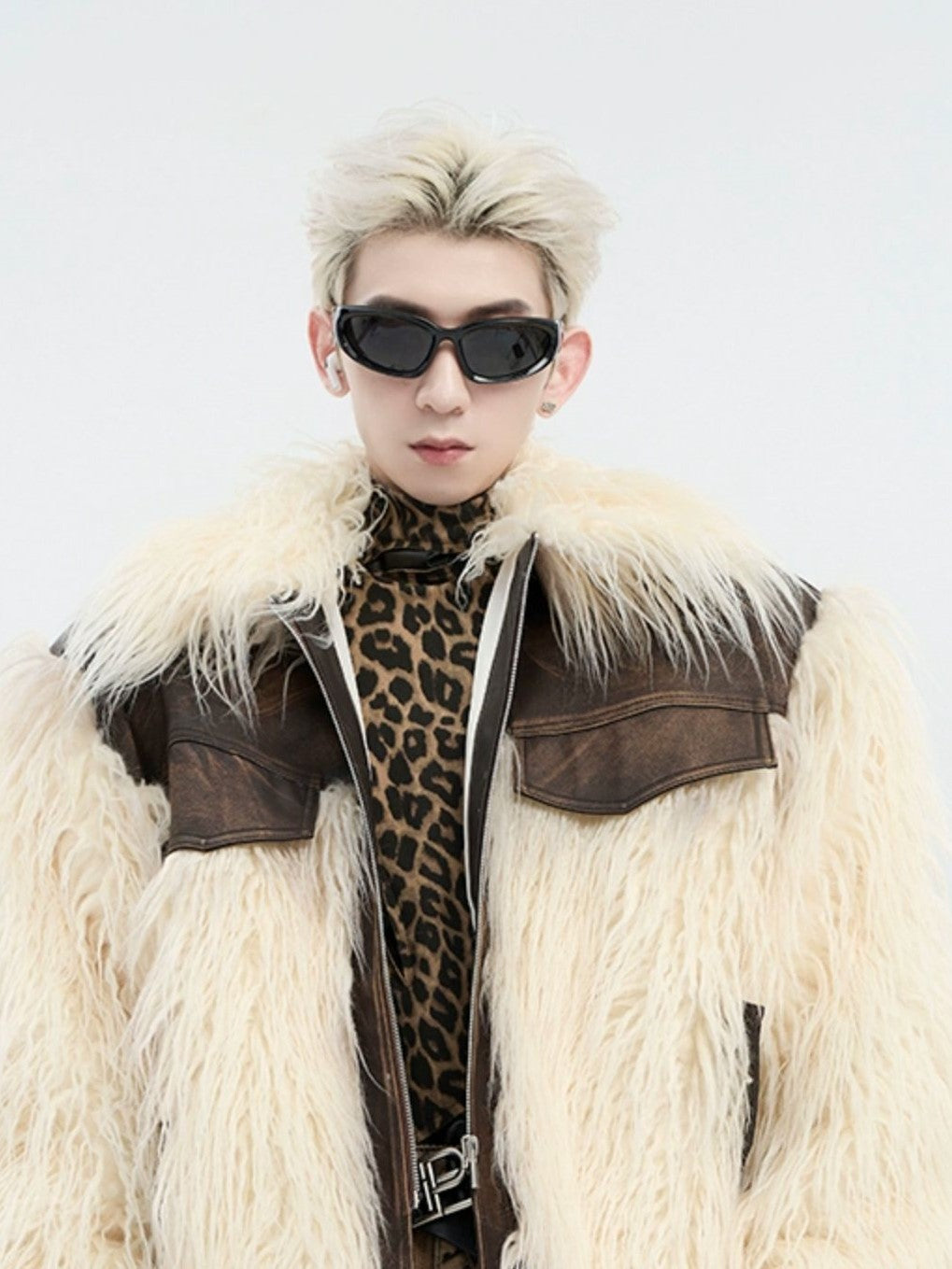 SWITCHABLE ECO FUR PU JACKET MNW1526