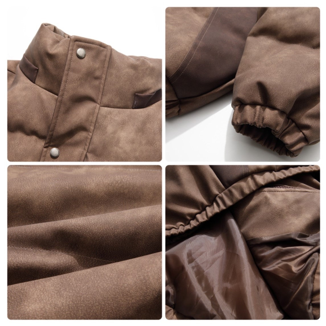SPOTTED STAND PU JACKET MNW1555