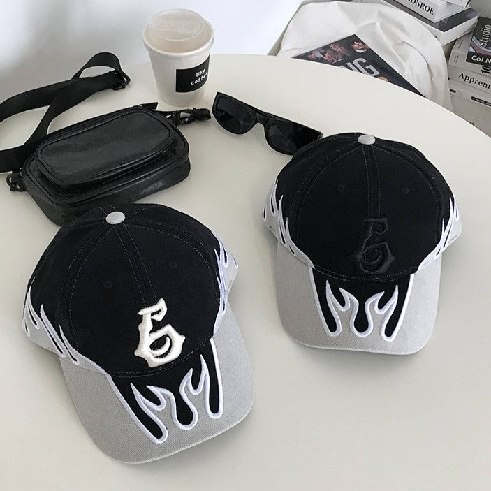 FLAME EMBROIDERY CAP MNW1590