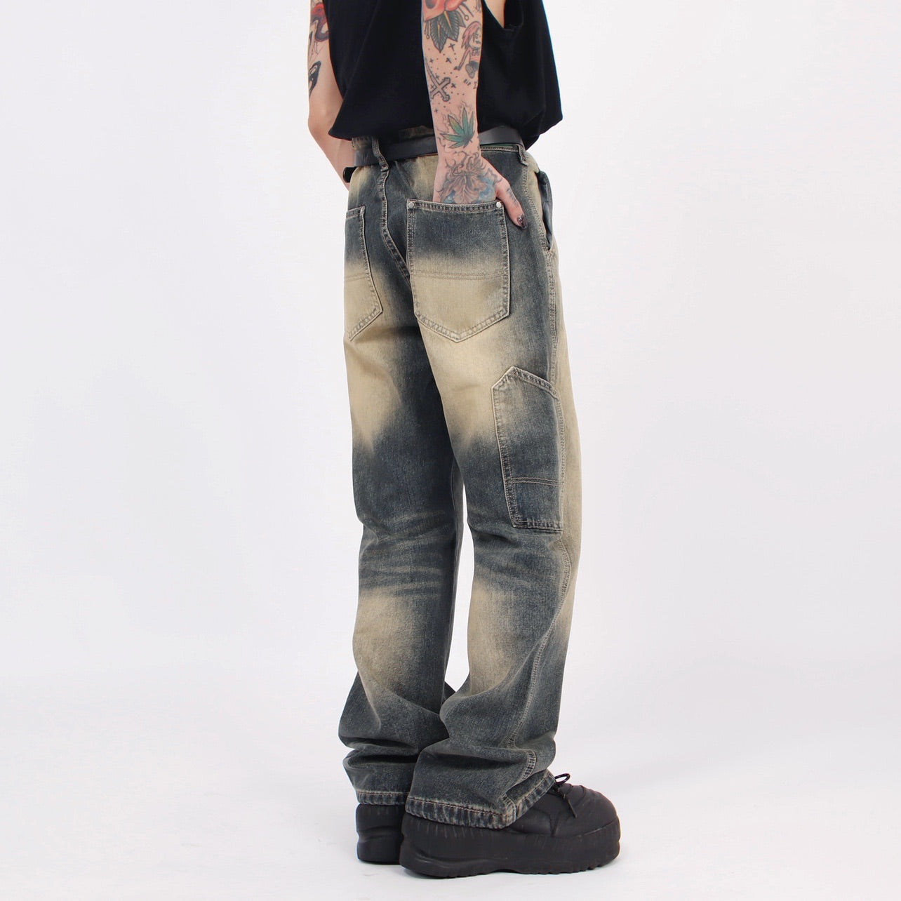 HIGH WASH DENIM MNW1542